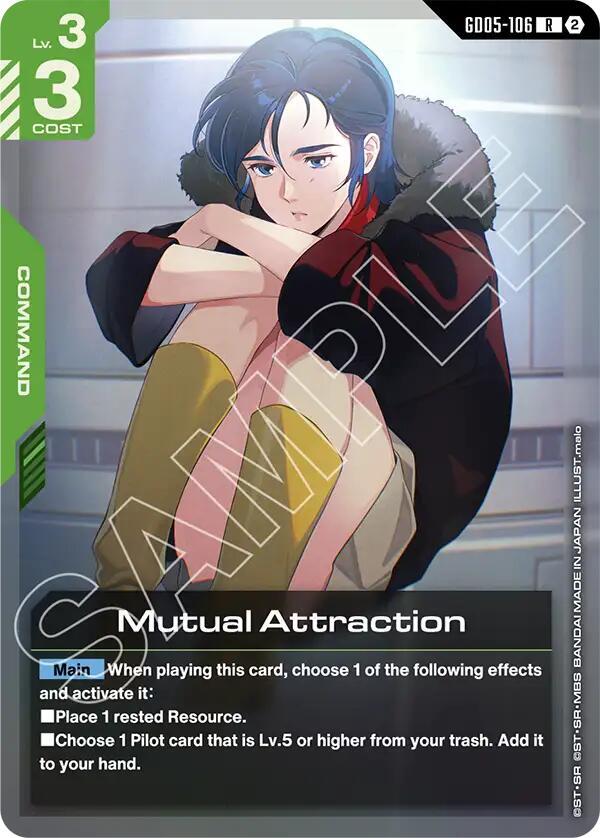 Mutual Attraction GD05-106 card from Freedom Ascension