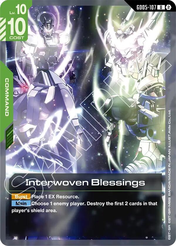 Interwoven Blessings GD05-107 card from Freedom Ascension