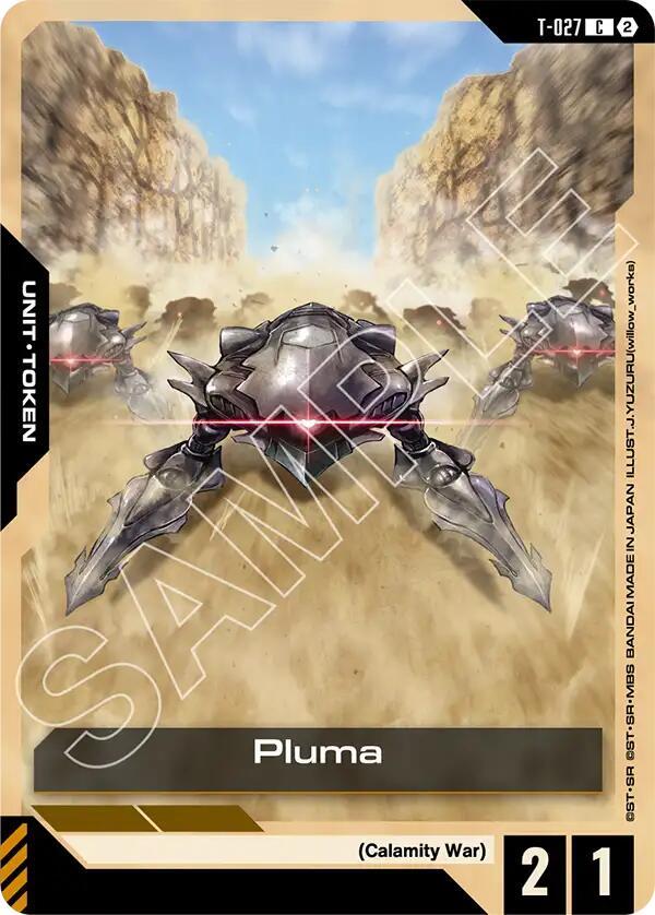 Pluma T-027 card from Freedom Ascension