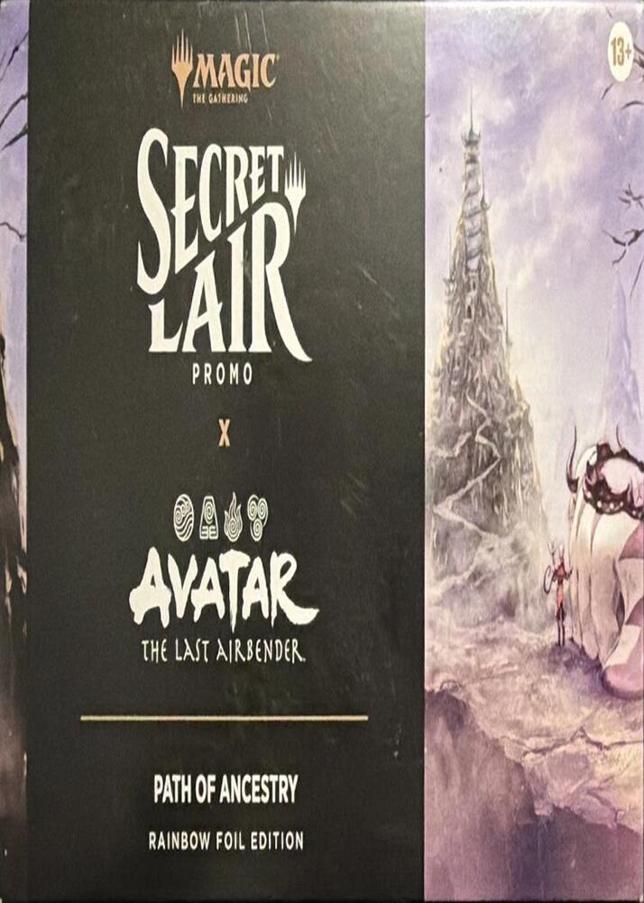 Secret Lair Drop: Secret Lair Promo x Avatar: The Last Air Bender - Path of Ancestry - Rainbow Foil Edition card from Secret Lair Drop Series