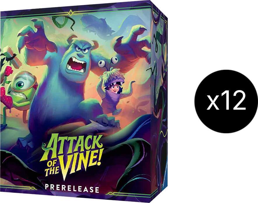 Disney Lorcana: Attack of the Vine! Prerelease Box Case card from Attack of the Vine!