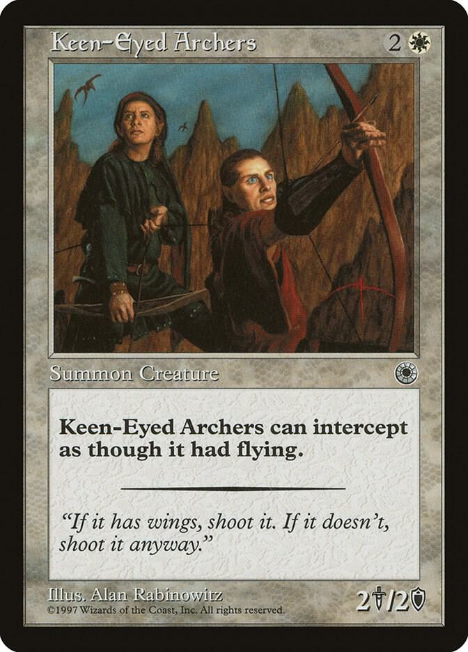 Keen-Eyed Archers card from Portal