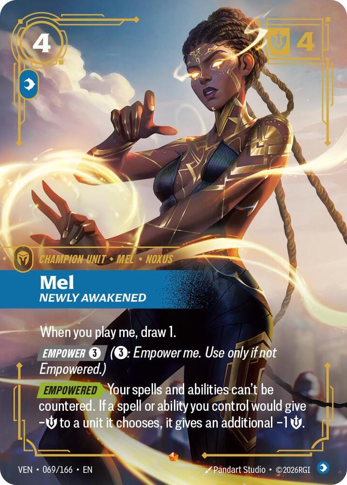 Mel, Newly Awakened 069/166 card from Vendetta