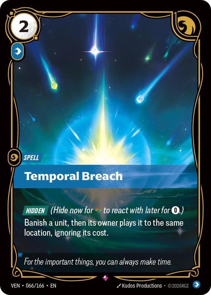 Temporal Breach 066/166 card from Vendetta
