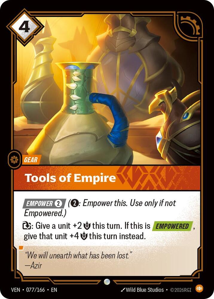 Tools of Empire 077/166 card from Vendetta