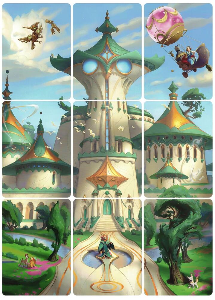 Archazia's Island Puzzle Insert (Set of 9) (Version 1 of 2) card from Archazia's Island