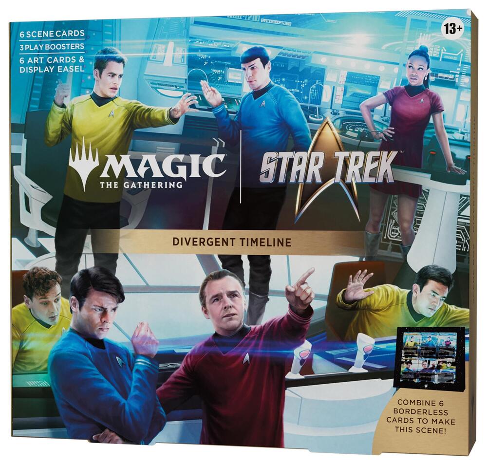 Star Trek Scene Box - Divergent Timelines card from Star Trek
