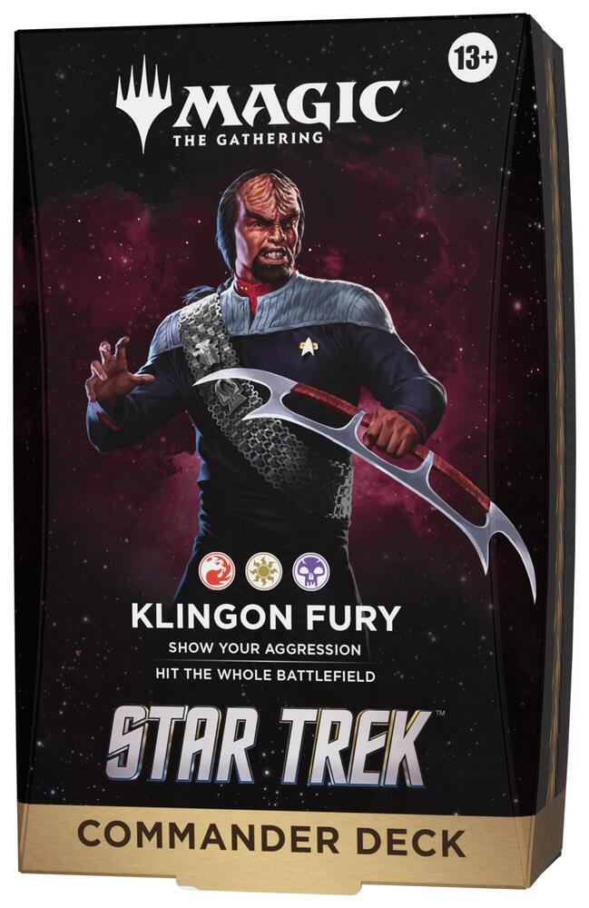 Star Trek Commander Deck - Klingon Fury card from Commander: Star Trek