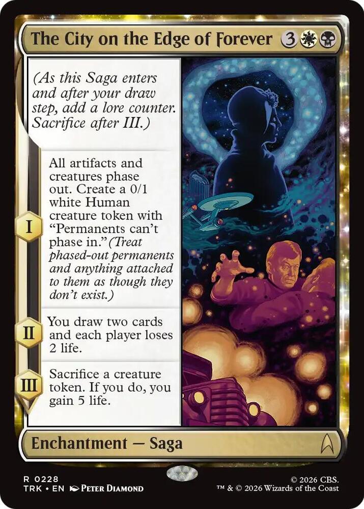 The City on the Edge of Forever 228 card from Star Trek