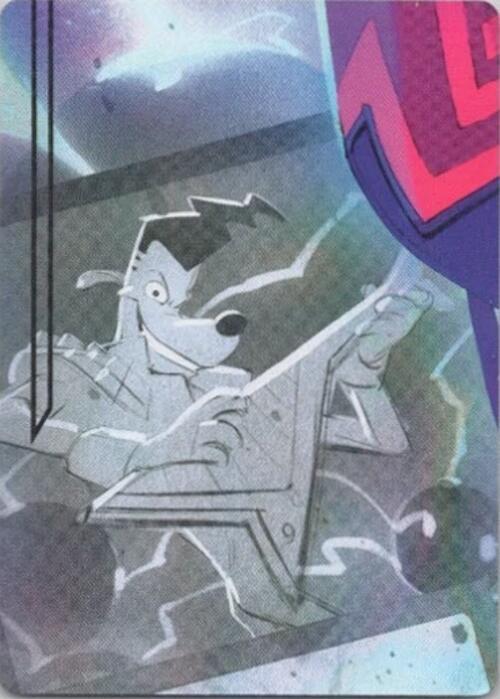 Powerline - World's Greatest Rock Star Puzzle Insert (Middle Left) card from Fabled