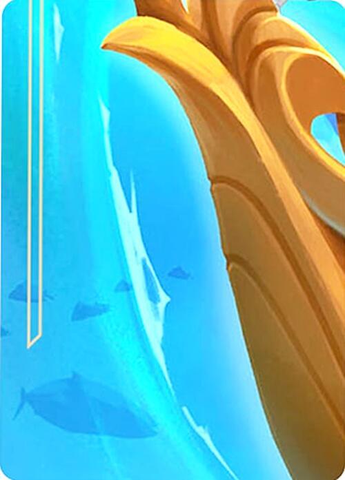 Azurite Sea Puzzle Insert (Middle Left) card from Azurite Sea