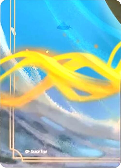 Azurite Sea Puzzle Insert (Bottom Left) card from Azurite Sea