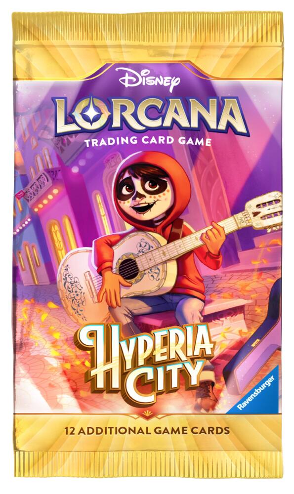 Disney Lorcana: Hyperia City Booster Pack card from Hyperia City