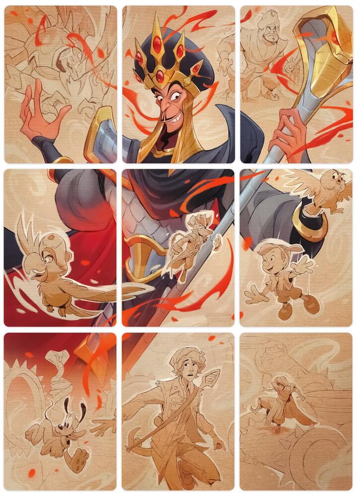 Reign of Jafar Puzzle Insert (Set of 9) (Version 2 of 2) card from Reign of Jafar