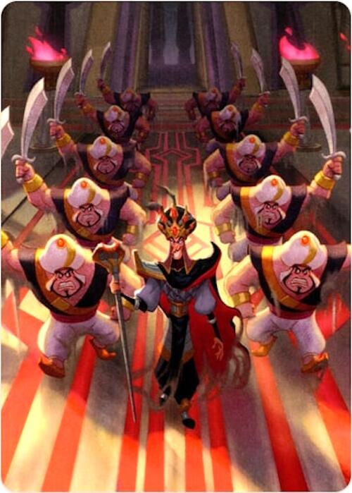 Reign of Jafar Puzzle Insert (Version 1 of 2) (Bottom Middle) card from Reign of Jafar