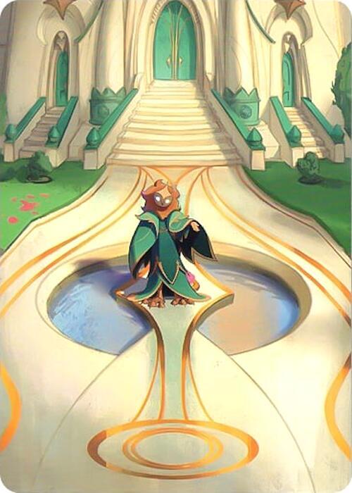 Archazia's Island Puzzle Insert (Version 1 of 2) (Bottom Middle) card from Archazia's Island