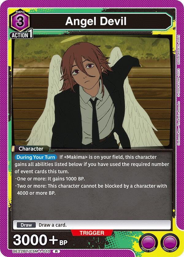 Angel Devil UE22BT/CSM-1-010 card from UE22BT: CHAINSAW MAN