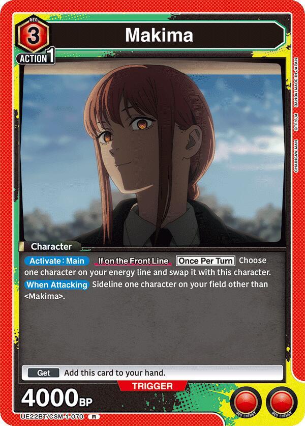 Makima UE22BT/CSM-1-070 card from UE22BT: CHAINSAW MAN
