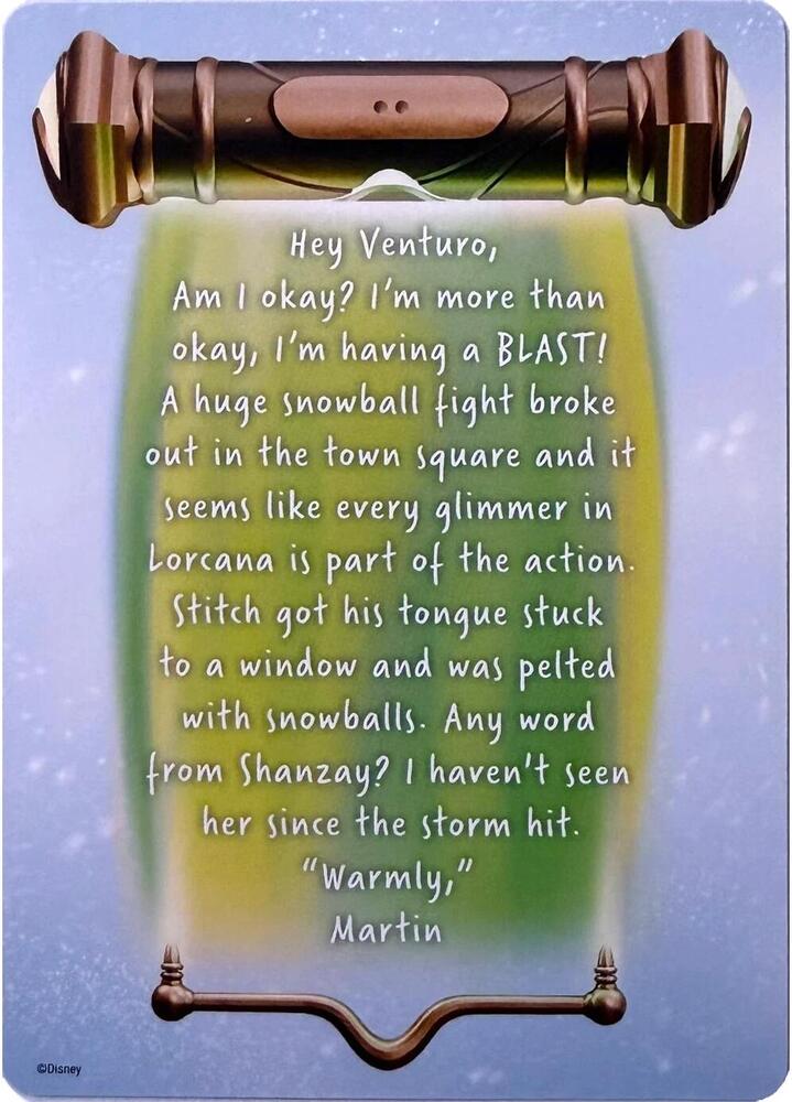 Winterspell Lore Card (2 of 9) card from Winterspell
