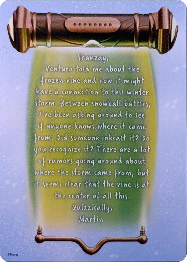 Winterspell Lore Card (8 of 9) card from Winterspell