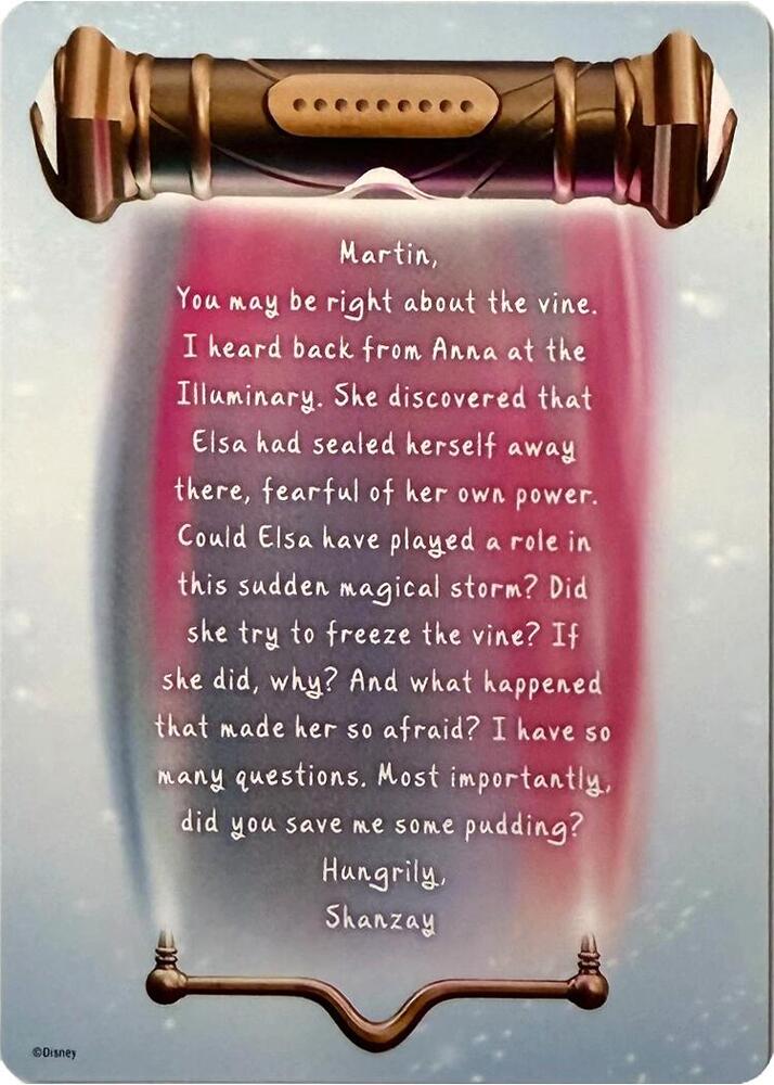 Winterspell Lore Card (9 of 9) card from Winterspell