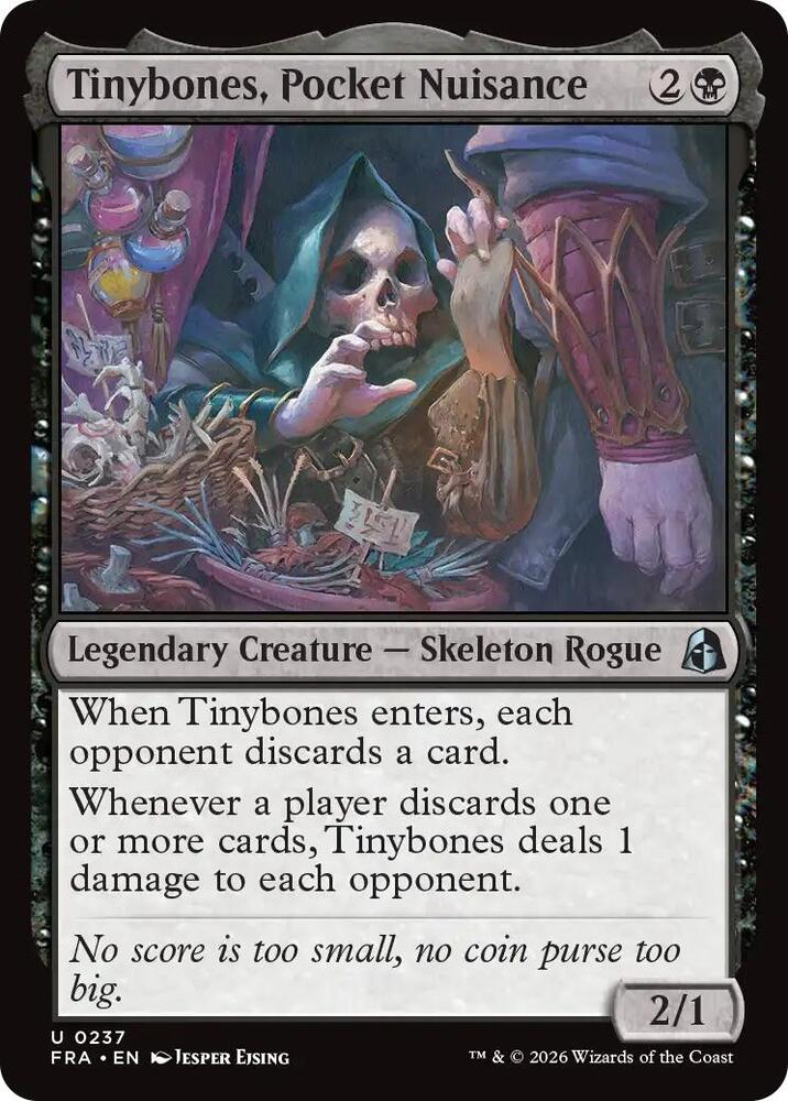 Tinybones, Pocket Nuisance 237 card from Reality Fracture