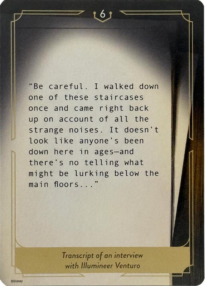 Whispers in the Well Case File Cards (6 of 18) card from Whispers in the Well