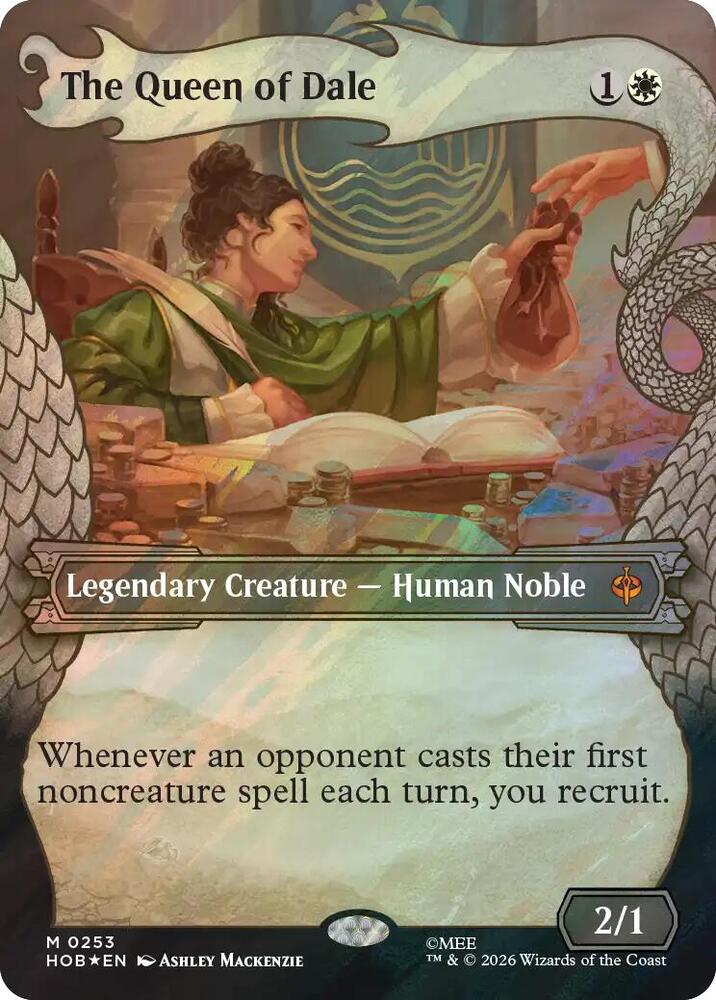 The Queen of Dale (Showcase) (Surge Foil) 253 card from The Hobbit