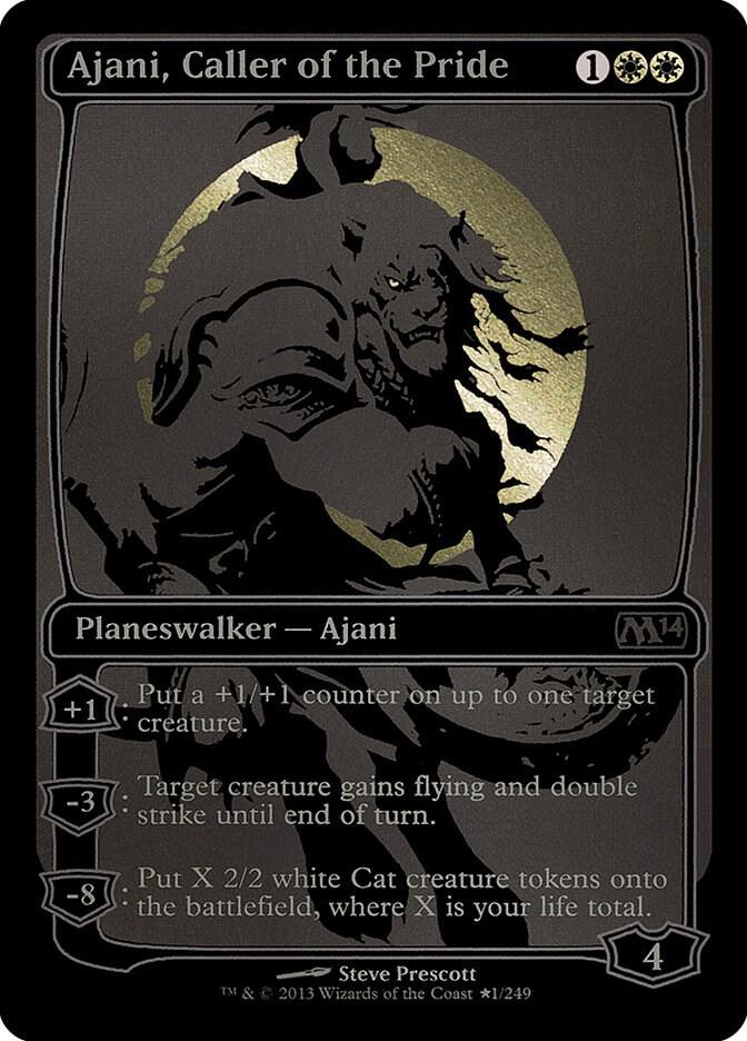 Ajani, Caller of the Pride (SDCC 2013 Exclusive) 1 card from Media Promos