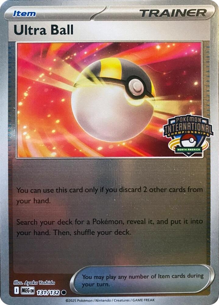 Ultra Ball (North America International Championship) 131/132 card from League & Championship Cards