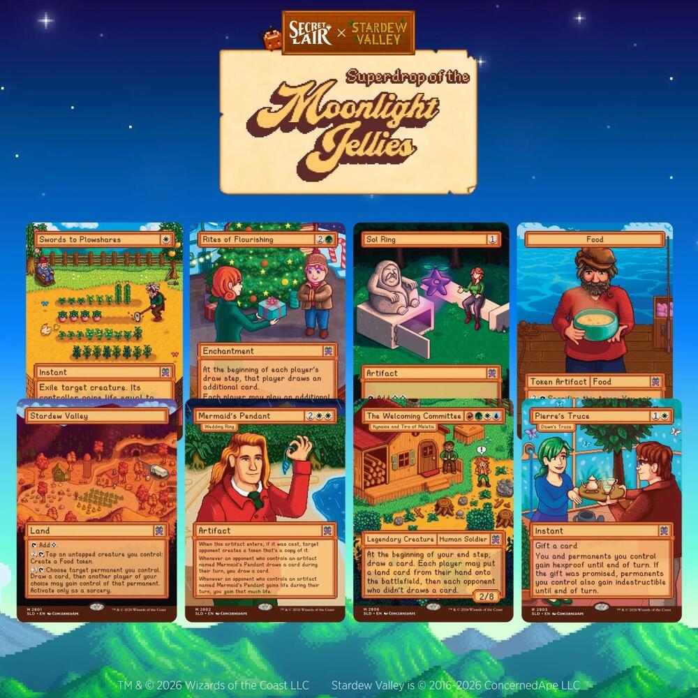 Secret Lair Drop: Secret Lair x Stardew Valley: Welcome to Stardew Valley - Non-Foil Edition card from Secret Lair Drop Series