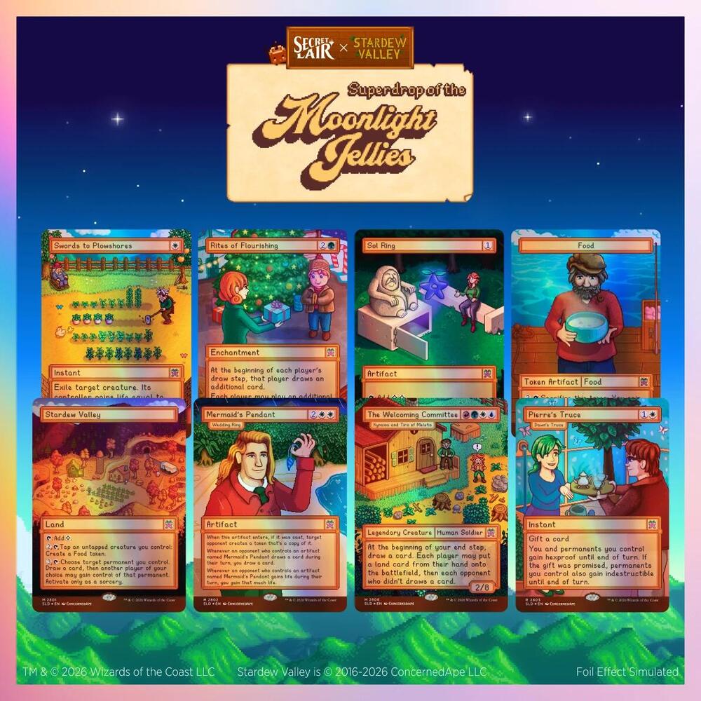 Secret Lair Drop: Secret Lair x Stardew Valley: Welcome to Stardew Valley - Traditional Foil Edition card from Secret Lair Drop Series