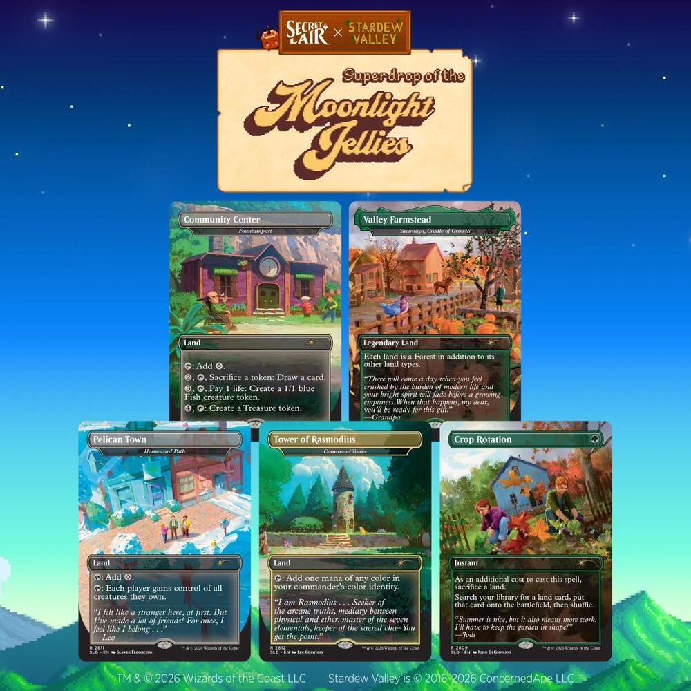 Secret Lair Drop: Secret Lair x Stardew Valley: Life in Pelican Town - Non-Foil Edition card from Secret Lair Drop Series