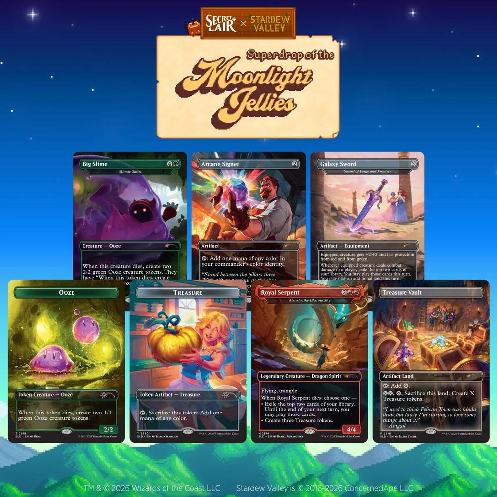Secret Lair Drop: Secret Lair x Stardew Valley: A Flicker in the Deep - Non-Foil Edition card from Secret Lair Drop Series