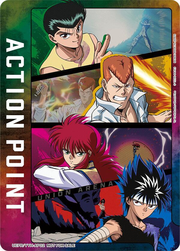 Action Point Card (AP02) (Special Promotion Pack 2026 Vol. 1) (Yu Yu Hakusho) UEPR/YYH-AP02 card from Union Arena Promotion Cards