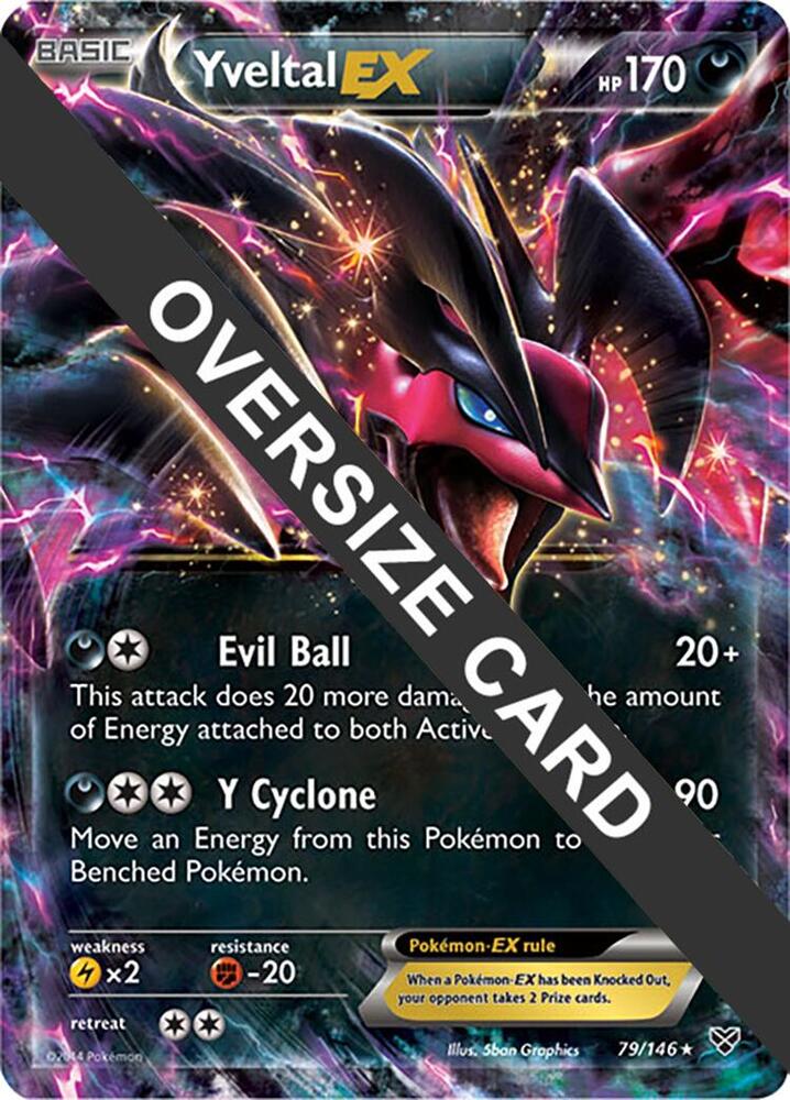 Yveltal EX 79/146 card from Jumbo Cards