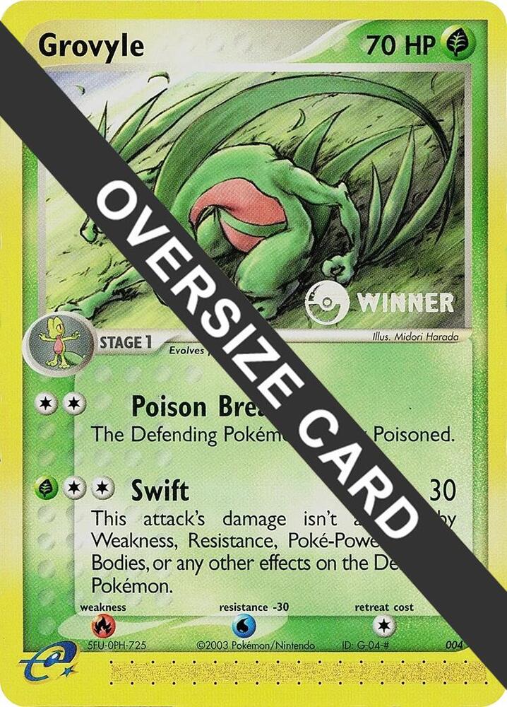 Grovyle (e-League) [Winner] 004 card from Jumbo Cards