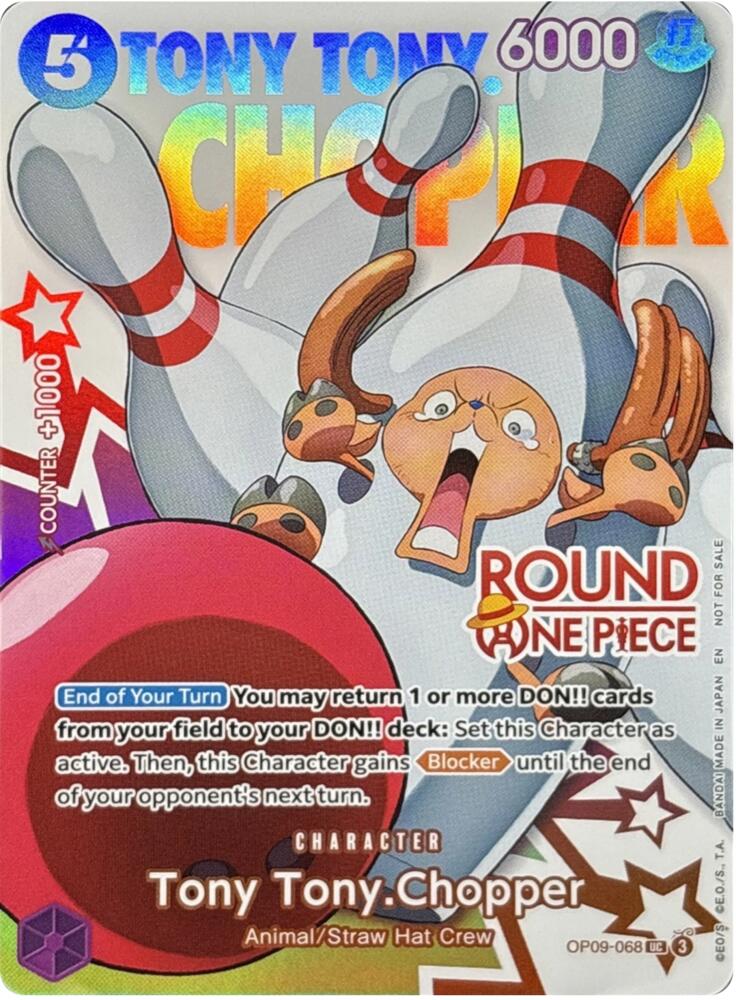 Tony Tony.Chopper (Round 1 Promo) OP09-068 card from One Piece Promotion Cards