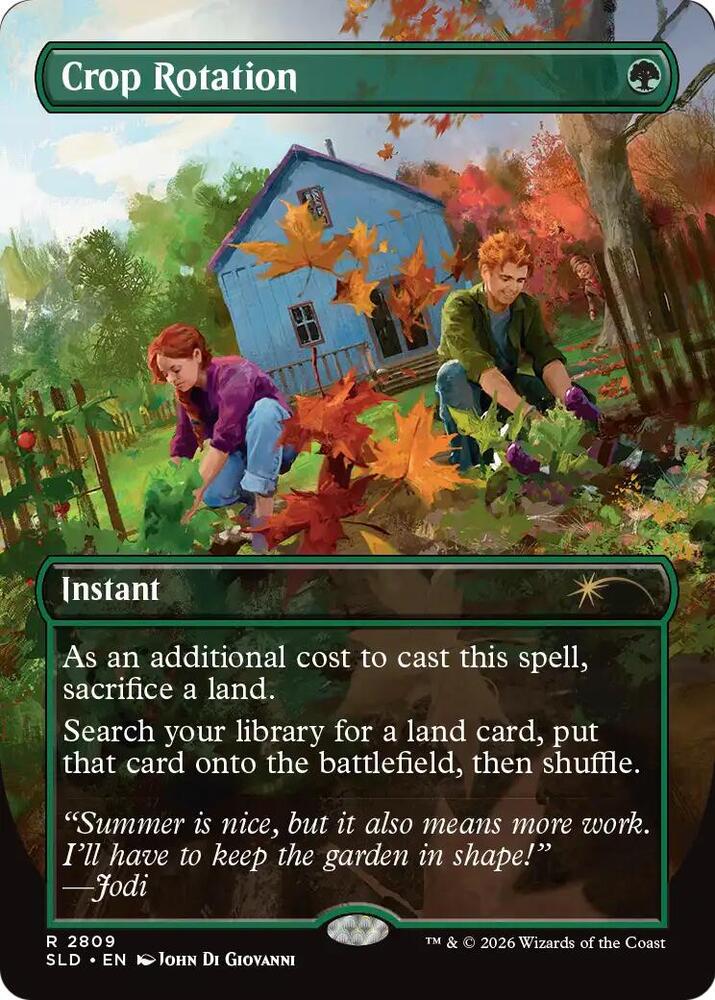 Crop Rotation 2809 card from Secret Lair Drop Series