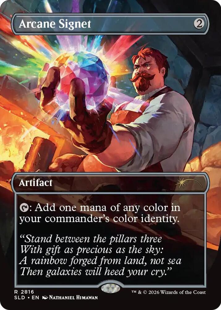 Arcane Signet 2816 card from Secret Lair Drop Series