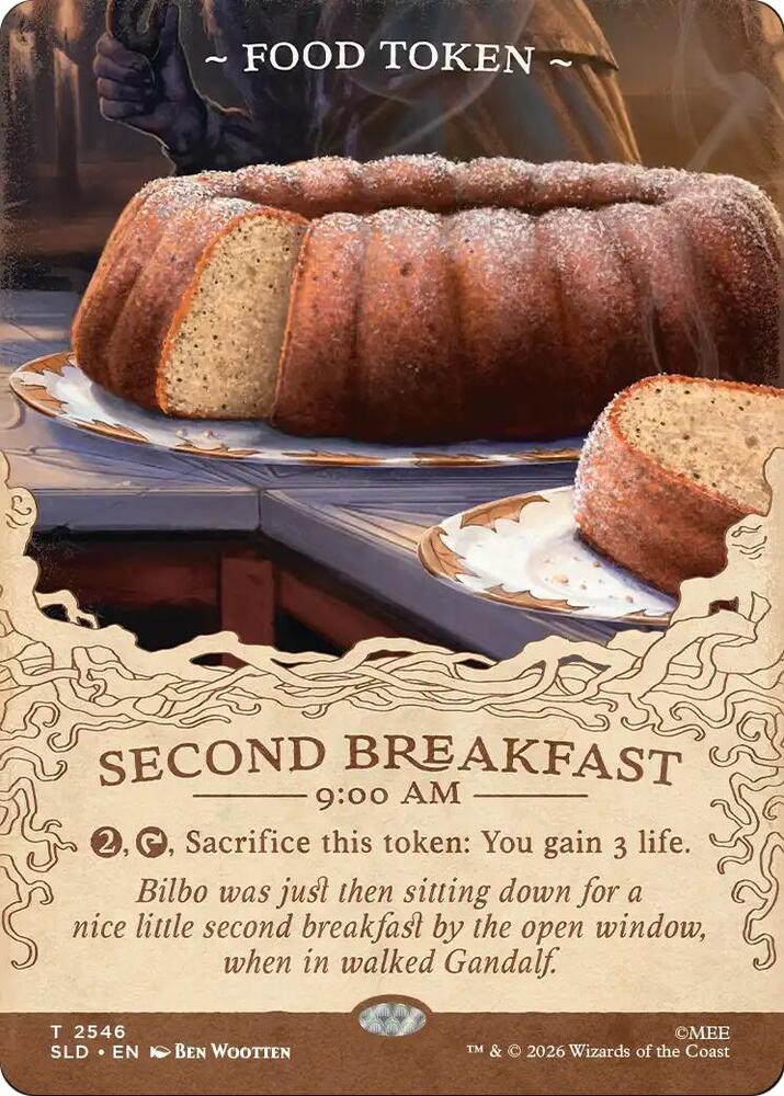 Food Token 2546 card from Secret Lair Drop Series