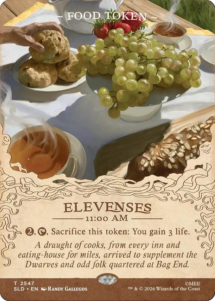 Food Token 2547 card from Secret Lair Drop Series