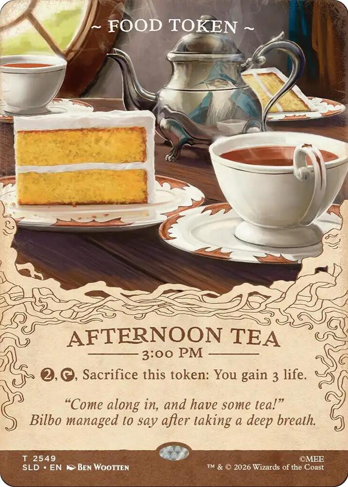 Food Token 2549 card from Secret Lair Drop Series