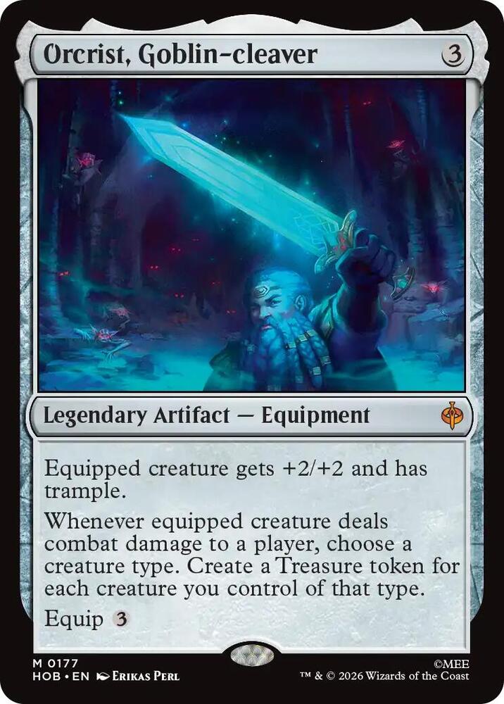 Orcrist, Goblin-cleaver 177 card from The Hobbit