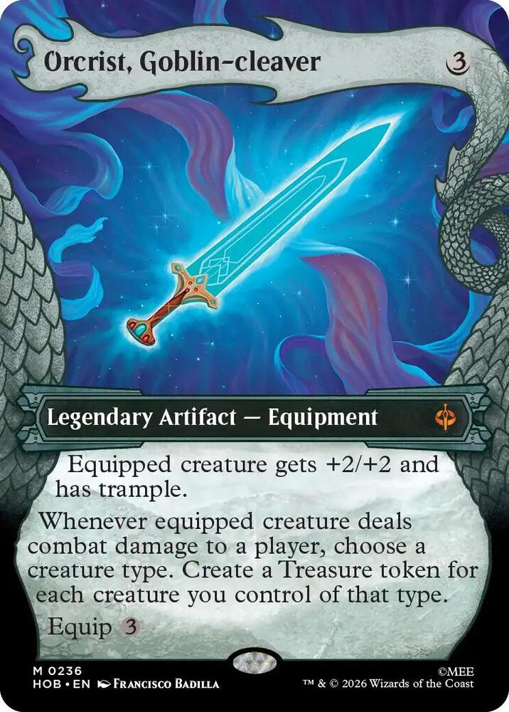 Orcrist, Goblin-cleaver (Showcase) 236 card from The Hobbit