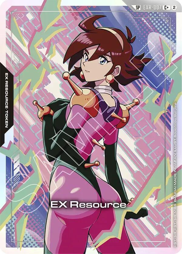 EX Resource (C+) (SP) EXR-007 card from Freedom Ascension