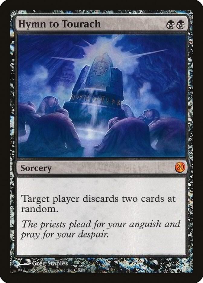 Hymn to Tourach 3 card from From the Vault: Twenty