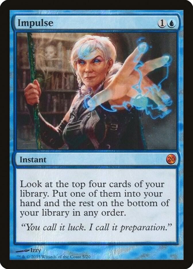 Impulse 5 card from From the Vault: Twenty