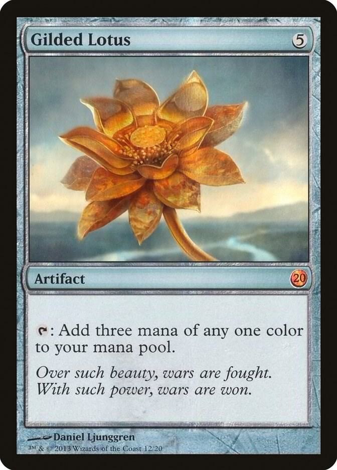Gilded Lotus 12 card from From the Vault: Twenty