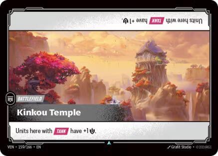 Kinkou Temple 159/166 card from Vendetta